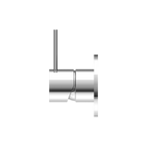 Mecca Shower Nero Mixer Handle Up 80mm Plate - Chrome